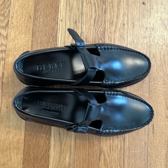 Hereu Alber T-Strap Leather Loafer - 38 - Picture 5 of 6
